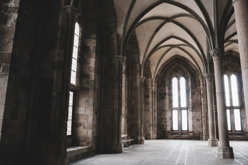 vintagepales2: Mont Saint Michel Abbey