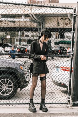 black-is-no-colour:  Model Sora Choi during