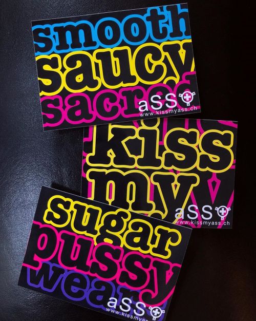 New stickers available. #setof9 #saucy #smooth #and #sacred #aSSstickers #kissmyaSS #sugarpussywears