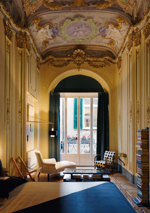 A charming apartment in Genoa. Ph Filippo Bamberghi