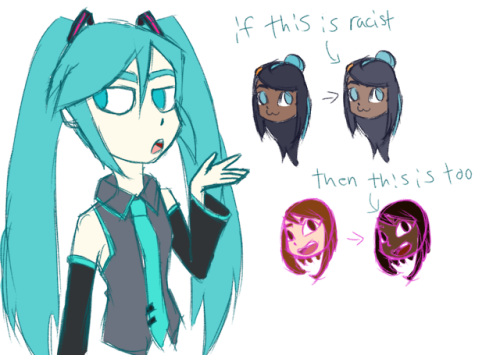 cyancourse:some hot takes feat. Miku