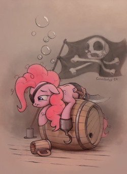 fandom-artworks:Pinkie Pirate Pie by Cannibalus