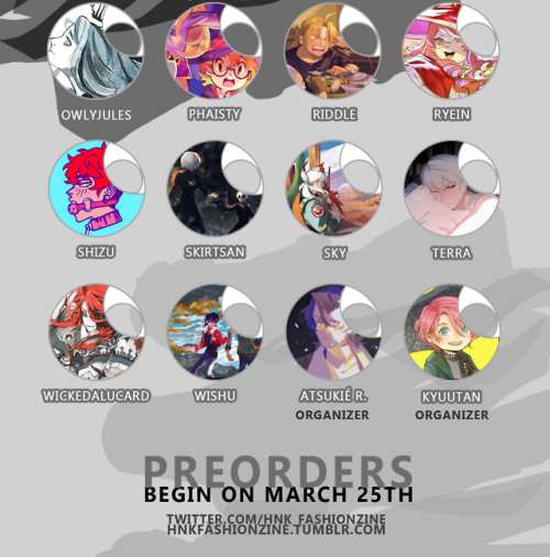 Thank you for your patience, we’re very excited to announce the list of participants! Mod