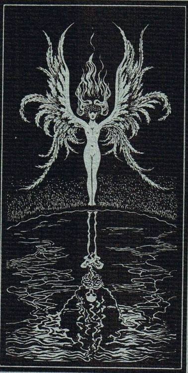 dadalux: Alberto Martini (1876-1954), Illustration for the works of Edgar Allan Poe, c. 1905-1909