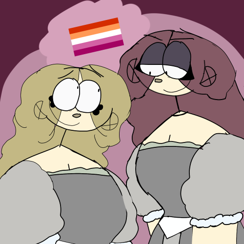 I FORGOT TO POST THIS ON TUMBLR AAAA Anyways HAPPY PRIDE MONTH!!! TAKE SOME STORYTELLER HEADCANONS ON