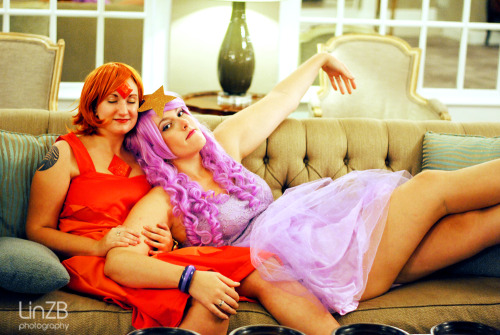 Adventure Time (AUSA 2014)Flame Princess | Lumpy Space PrincessPhotographerSee more on flickr!