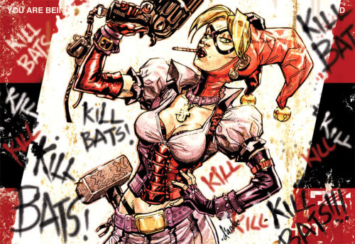 Porn Pics cerealkillah007:  Harley Quinn ‘billboard’