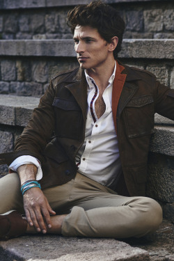 artfulfashion:  Andrés Velencoso for Massimo