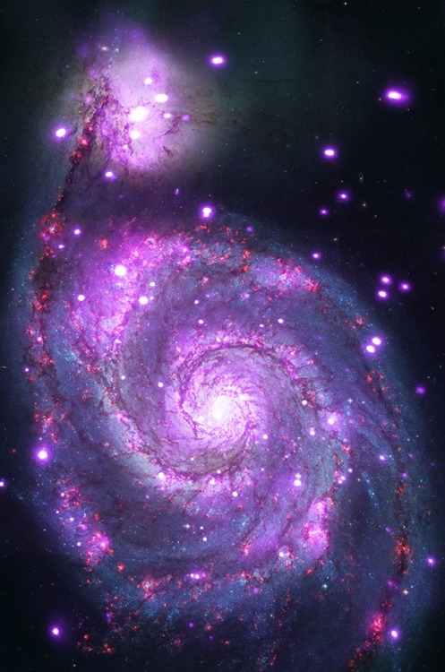 M51: Chandra Captures Galaxy Sparkling in X-rays