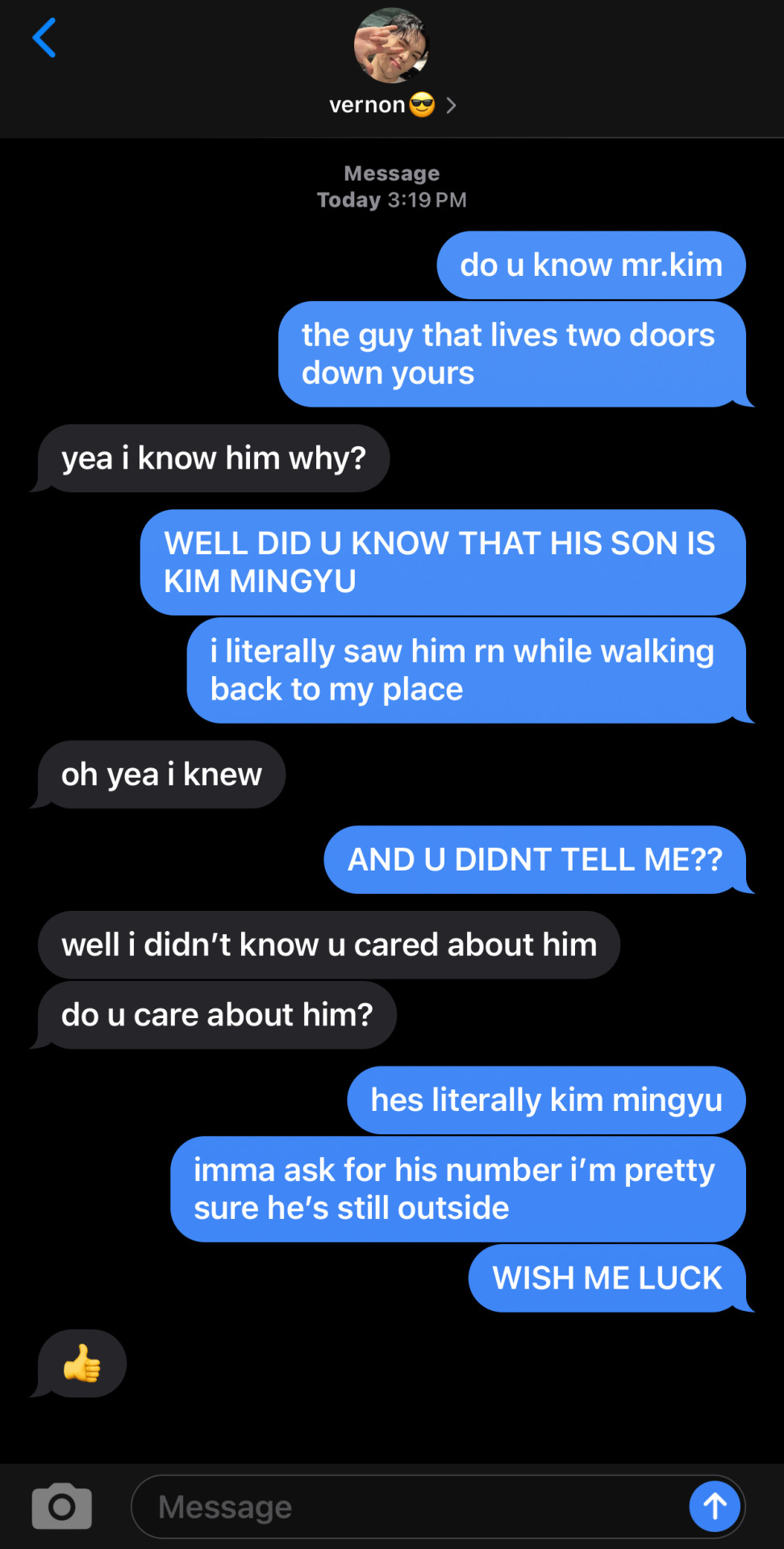 We Need Something Vernon Related PLSSSS