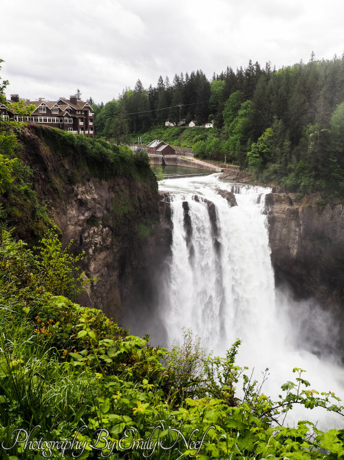 Snoqualmie Falls, in my home-town of Snoqualmie, Washington. &lt;3