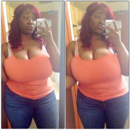 countryboydreamz: pillowzmagazine: Busty Ebony Goddess She don’t even have to be naked