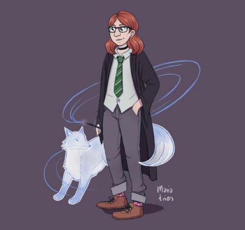 maria-tries:for an Anon who asked what my patronus is - it’s a fox! 