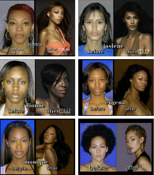fuckrashida:Anon asked me who my favorite America’s next top model contestants where and here they a