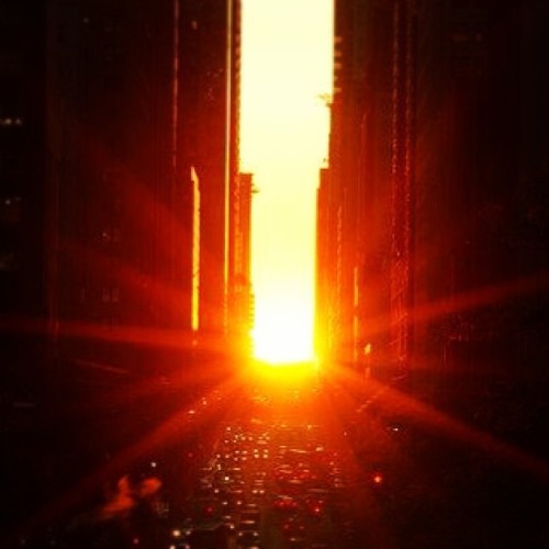 XXX Sunset in Manhattan photo