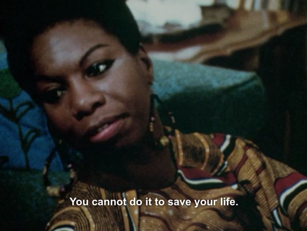 uwubean:  What’s free to you, Nina?What Happened, Miss Simone? (2015)
