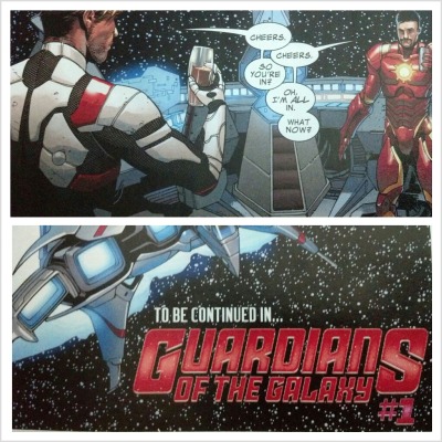 Looking forward to this series. #GuardiansOfTheGalaxy #MarvelNow