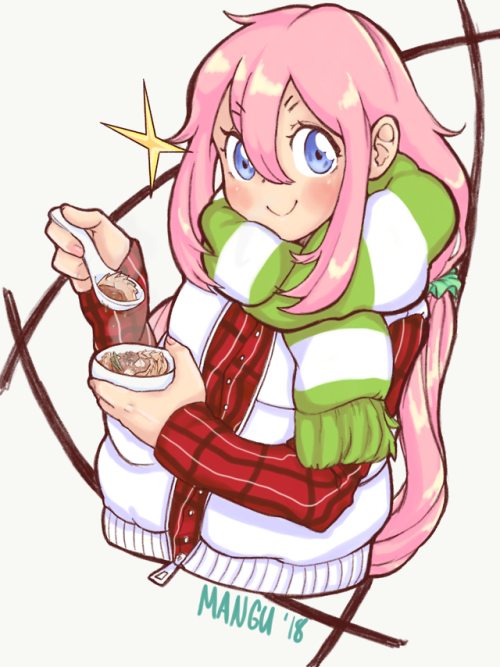 Yuru Camp GirlsStarted as just a daily sketch with Aoi but I ended up drawing them all. Drew one a d