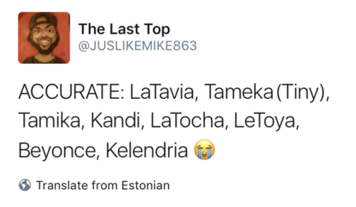 reverseracism:  IM FR SCREAMING AT THE “TRANSLATE FROM ESTONIAN” LANGUAGE SUGGESTION 😂😂