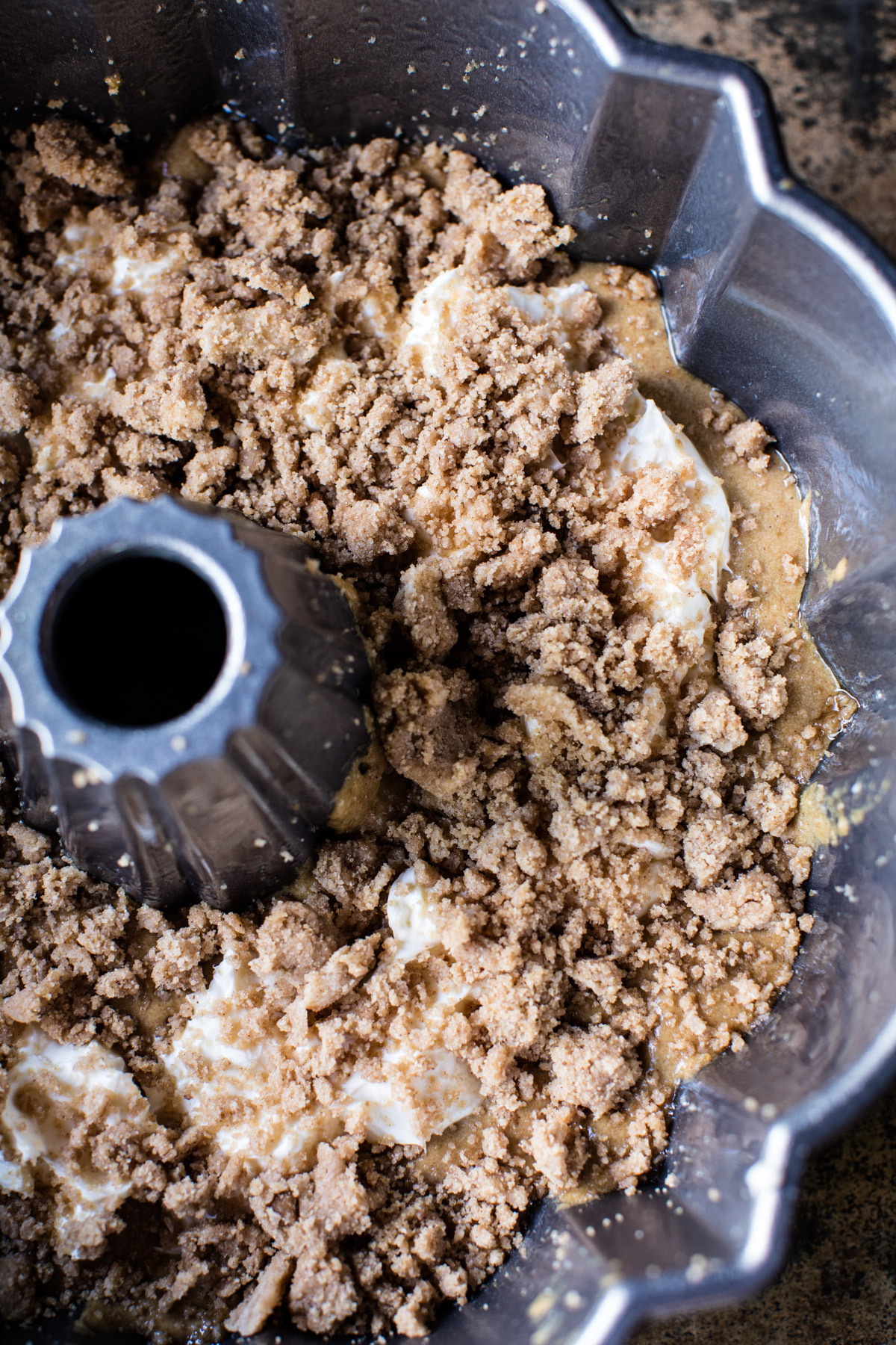 sweetoothgirl:Cream Cheese Swirled Brown Sugar Pumpkin Coffee Cake
