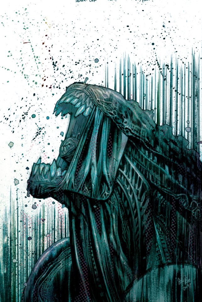 fhtagn-and-tentacles:  ALIEN3 #2 Cover art by James Harren