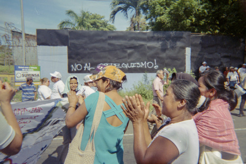 Marcha contra el Canal de NicaraguaManagua, Nicaragua10 de diciembre, 2014Six months ago, on Decembe