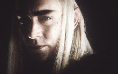 Thranduil judging his son&rsquo;s fashion choice of a day. 
