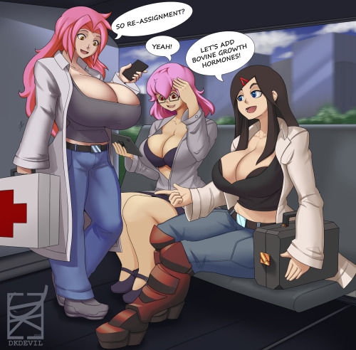 dkdevil:  Triple Threat! @Unski113d’s @Likalmor’s and my Scientist all on their way to a joint op~