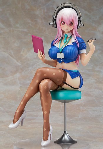 krakenpanties: kvnai:   kvnai: Super Sonico: Office Lady Ver.   Coupon Code: Kvunai06 for 5$ OFF on ALL ITEMS!!  https://otakumode.com/fb/7cZ     I need it 😫  >.< <3