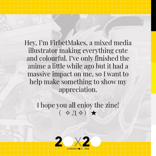 20x20zine:⚫INTRODUCING: FIRBETMAKES⚪Insei, the day of reckoning is approaching! Are you ready to GO?