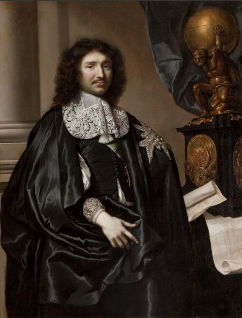 history-of-fashion:1666 Claude Lefebvre - Jean-Baptiste Colbert