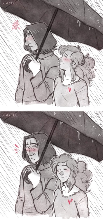 Share ☔️ This was a prompt from @q-drew! SSHG arent a couple yet but they’re going walking somewhere