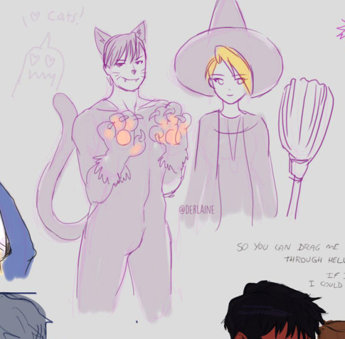 Welcoming the weekend with another drawpile with @tomochingus &amp; @derlaine !!My favorite is the h