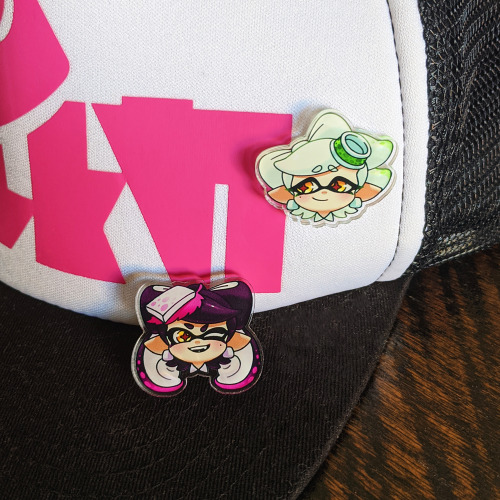 ⚠️ Acrylic pins are back! ⚠️I’ve restocked the Callie and Marie pins and added brand new Count