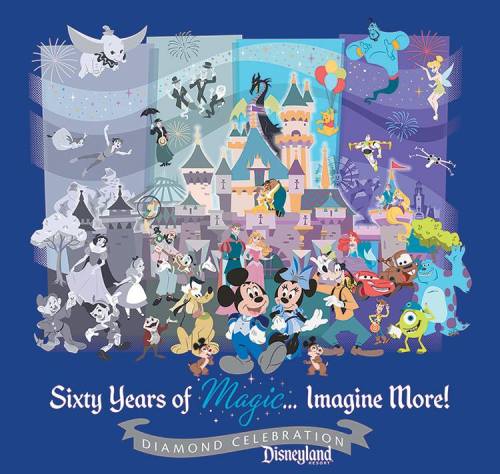 tinkeperi:  Disney Parks Blog: “Disneyland Resort Diamond merchandise art revealed”:)http://disneyparks.disney.go.com/blog/2015/01/disneyland-resort-diamond-celebration-merchandise-art-revealed/