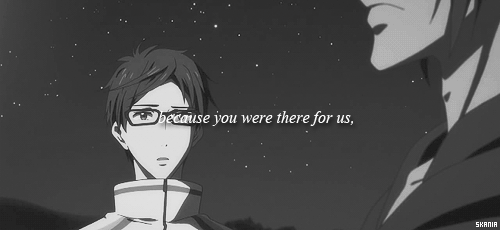 skania:  If you don't do something, Rin-san will stop swimming.You're the only ones