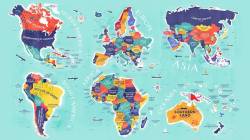 moodboardmix: The Literal Translation of Every Country’s Name In One World Map !   “We’re free to roam the planet and discover new countries and cultures.  But how much do you know about the people who lived and explored these destinations in times