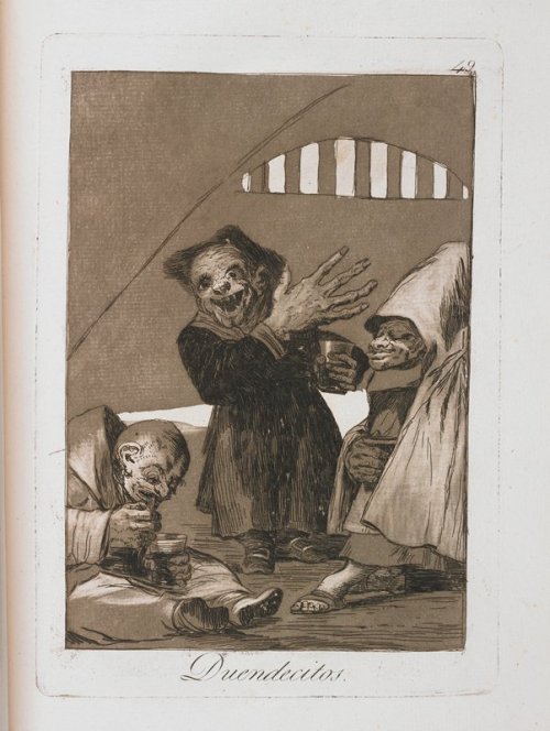 Duendecitos, Francisco José de Goya y Lucientes, 1797-1798, Minneapolis Institute of Art: Prints and