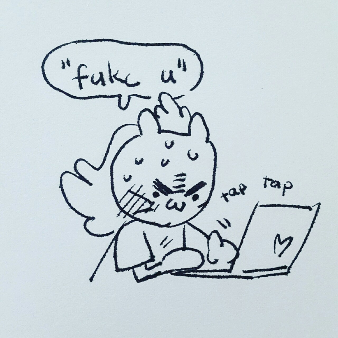 gorillaprutt:  Showing affection but you’re tsundere af 