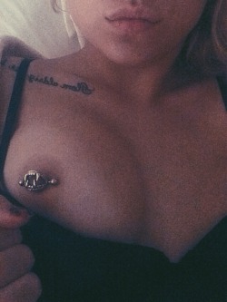 klusterfuckme:  piercednipples 