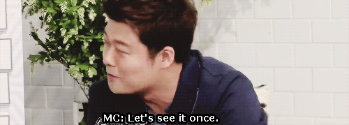 gongyoop-deactivated20170703:exo’s dad flirting  acting out a scene to exo’s mom