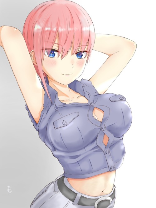 rennebright:  一花さん by たわし※Illustration shared with permission from the artist. Please do not remove 