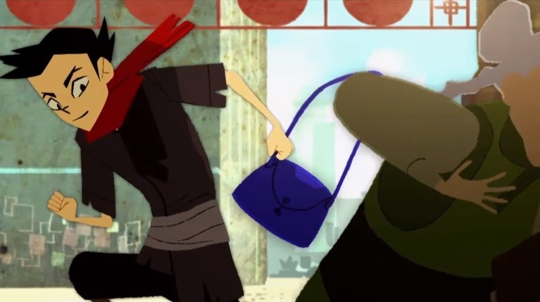 ohthelinsanity:  ebonynightwriter:  Mako and Bolin Scamming on the Streets of Republic
