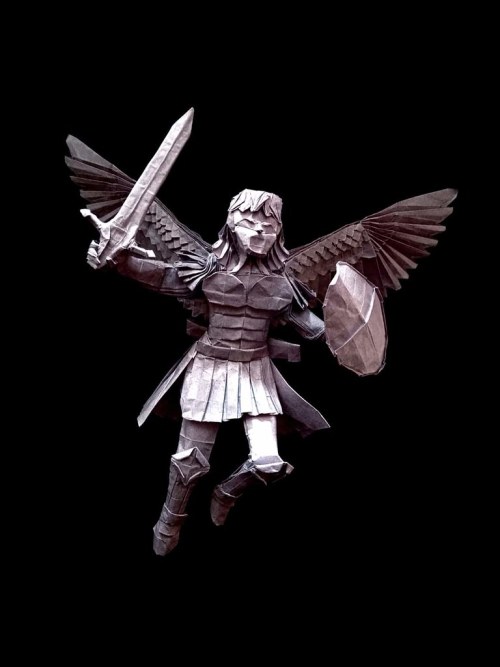 Archangel Michael (second try) by mark origami (2) https://flic.kr/p/2n6HVkr