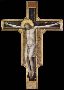 artmagnifique:  GIOTTO DI BONDONE. Crucifix,