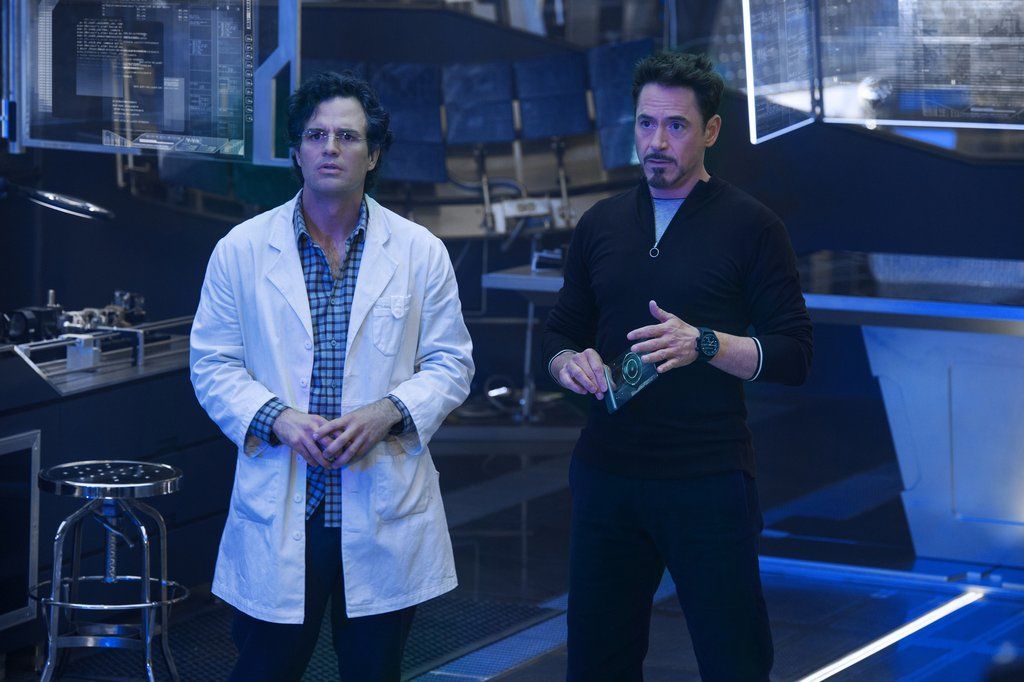 tony stark and bruce banner science bros