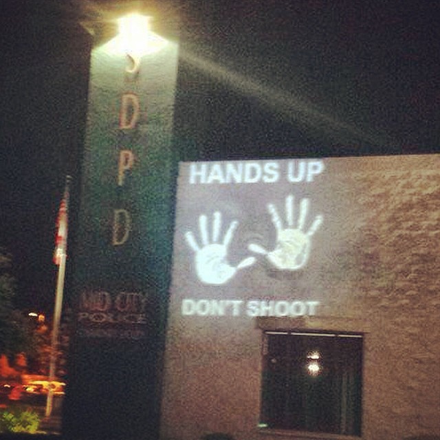 soulrevision:  San Diego projects ‘Hands Up, Don’t Shoot’ on the City Heights