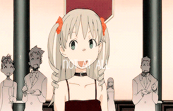 kitsukyrockbell:Soul/Maka: I didn’t wanna fall in love, not at all. But at some point you smiled, an