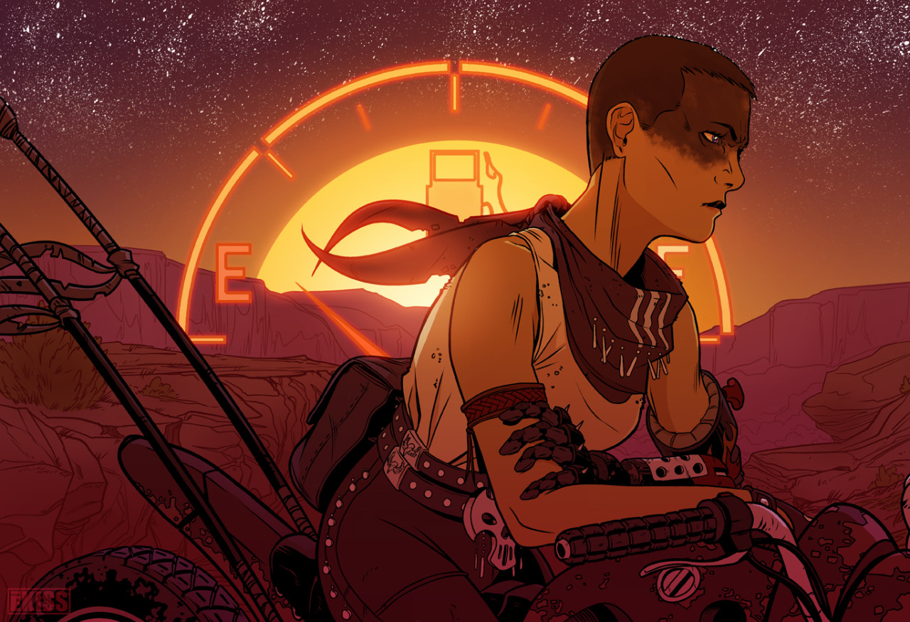 bookshop:  jakeekiss:  One cannot “pull out all the stops” on a Fury Road piece,