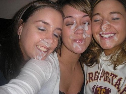 justloveforamateurs:  These girls are covered!